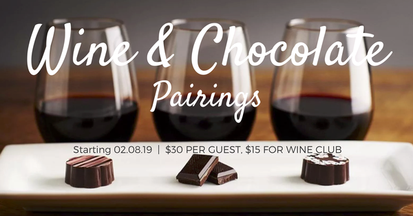 Chocolate Wine Pairing Chart
